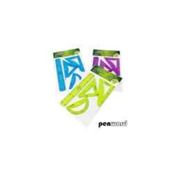 Komplet geometryczny FLEXI 4 elementy, 20cm